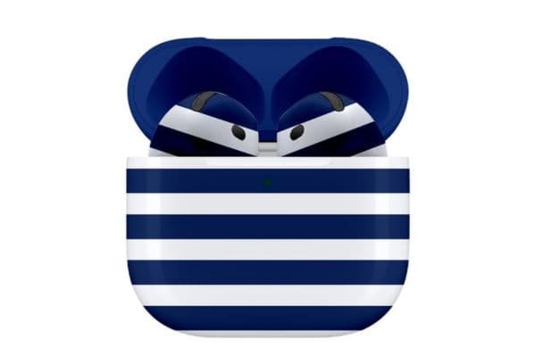 Merlin Craft Customized Apple Airpods 4 Blue Wave - 1