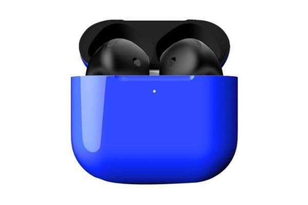 Merlin Craft Customized Apple Airpods 4 ANC Dual Blue - 1