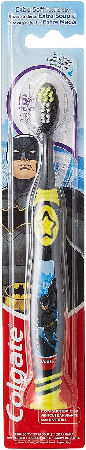 COLGATE TOOTHBRUSH KIDS 6 BATMAN BARBIE    (Head) - 1
