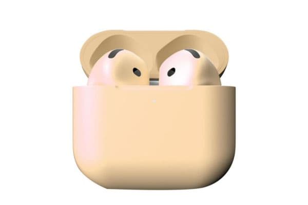 Merlin Craft Customized Apple Airpods 4 ANC Gold Bold - 1