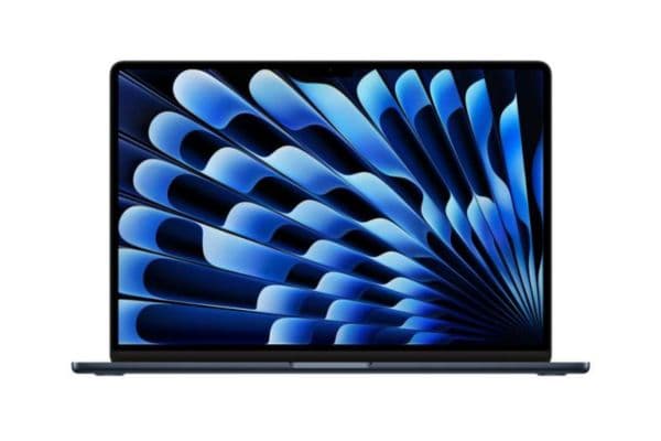 Apple MacBook Air M3 Chip, 8-Core CPU, 10-Core GPU, 8GB, 256GB SSD, 15 Inch, Midnight, MRYU3 (English Keyboard, Apple Warranty) - 1