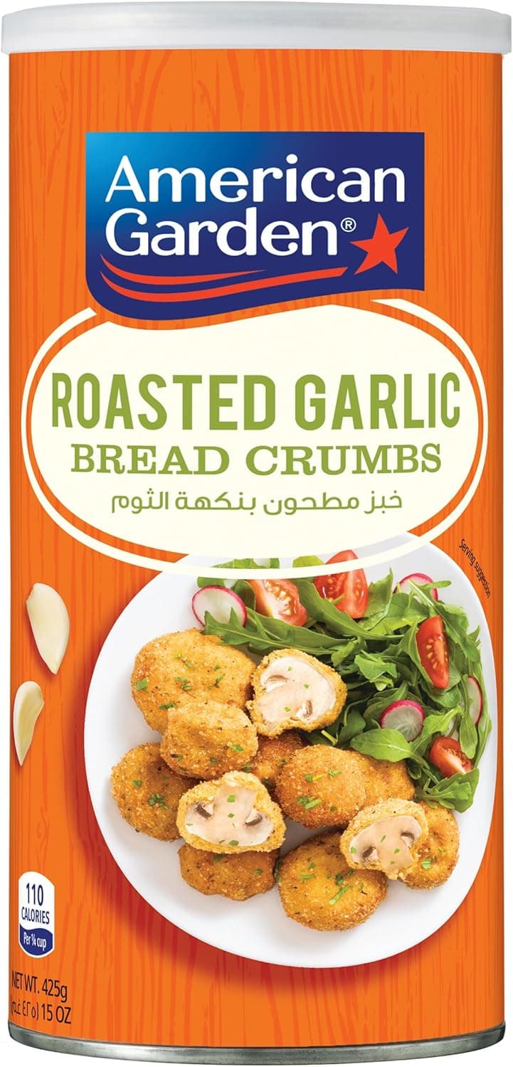 AG ROASTED GARLIC BREAD CRUMBS 12X15 OZ - 1