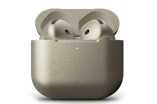 Merlin Craft Customized Apple Airpods 4 Natural Titanium - 1