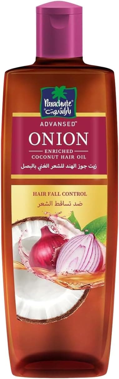 Parachute Sampoorna Coconut Hair Oil with Hibiscus & Almond | For Thick, Strong & Nourished Hair | All Hair Types | 300 ml (Pack of 2) - 1
