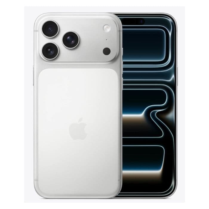 Apple iPhone 17 Pro, 6.3 Inch (HK Version Non-Active), 512GB, 12GB, Silver  (One Esim & One Physical Sim, Apple Warranty) - 1