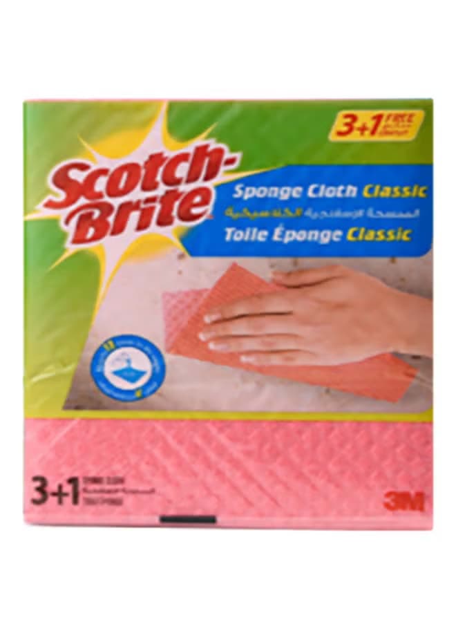 SB SPONGE CLOTH CLASSIC 3+1 FREE - 1