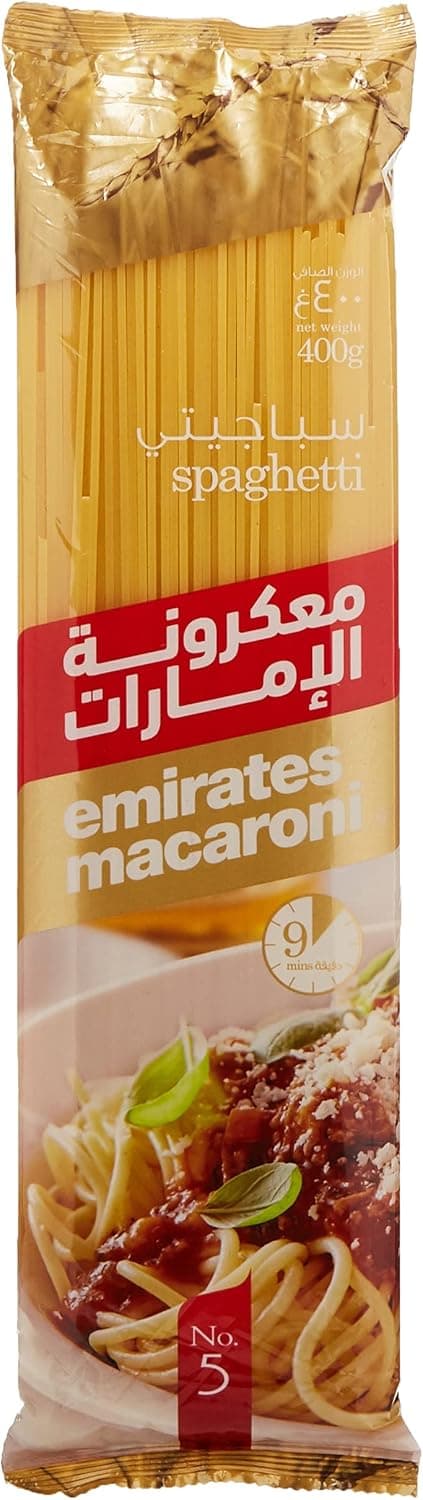 EMIRATES MACARONI SPGHETTI NO.5 20X400G - 1
