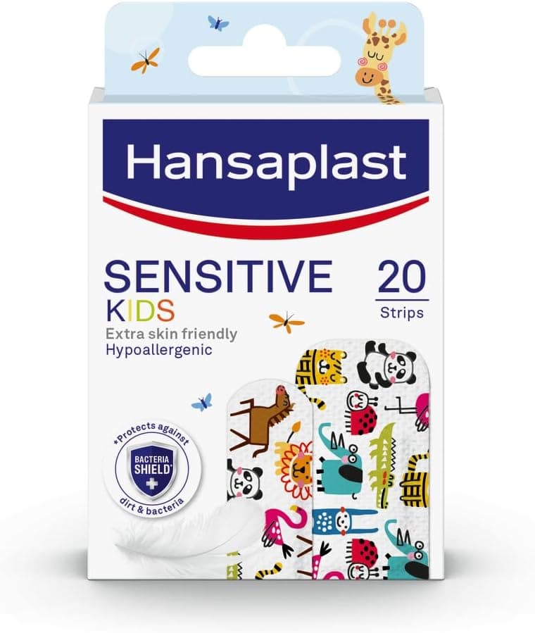 HANSAPLAST SENSITIVE KIDS STRIPS 10X20S - 1