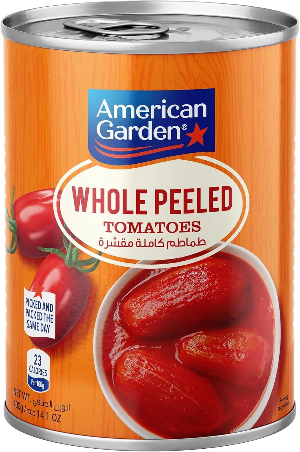 AG WHOLE PEELED TOMATOES 12X15 OZ - 1