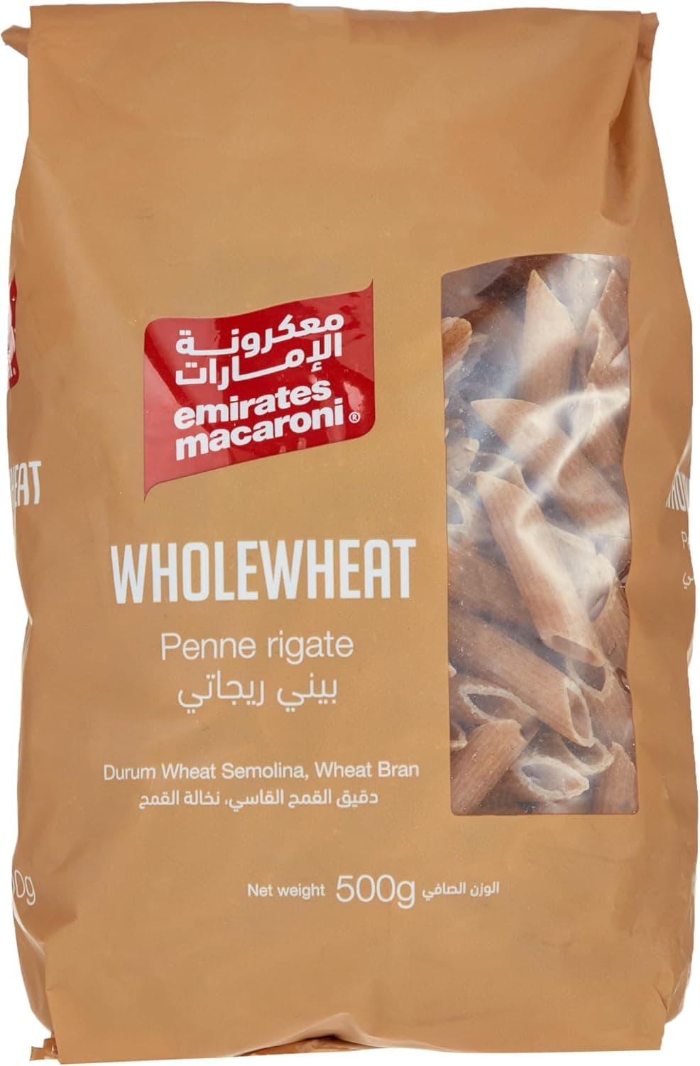Emirates Macaroni whole wheat PeneRgte20x500G - 1