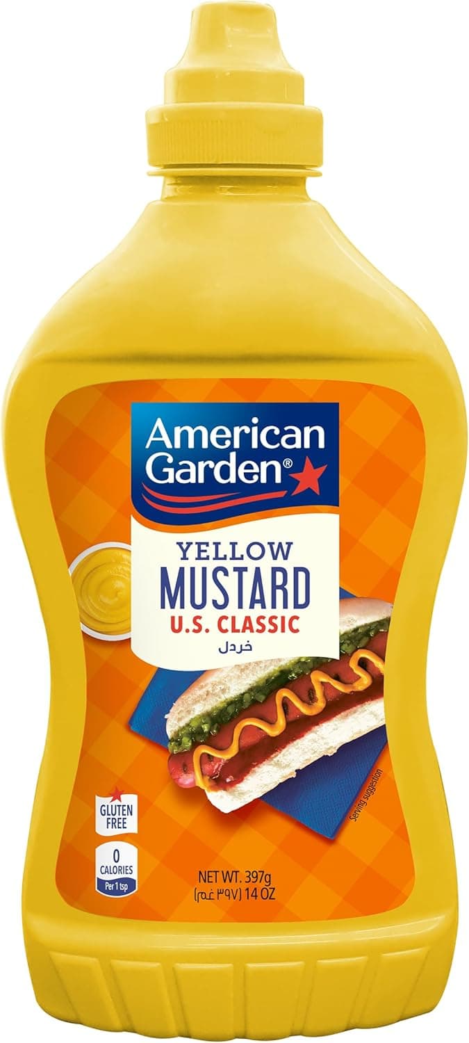 AG YELLOW MUSTARD SQUEEZE 12X14 OZ - 1