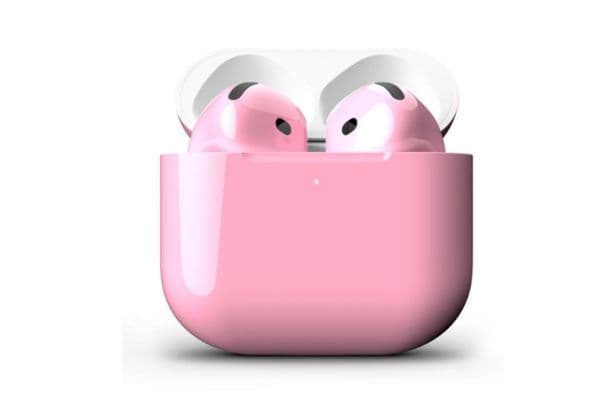 Merlin Craft Customized Apple Airpods 4 Pink Glossy - 1