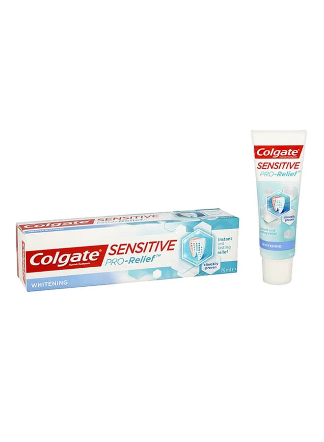 COLGATE TOOTHPASTE SENSTIVE PRO RELIEF WHITENING 75ML - 1