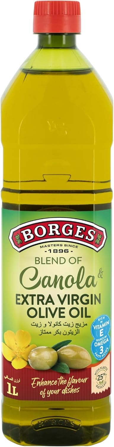 BORGES CANOLA & OLIVE OIL BLEND 6X1L - 1