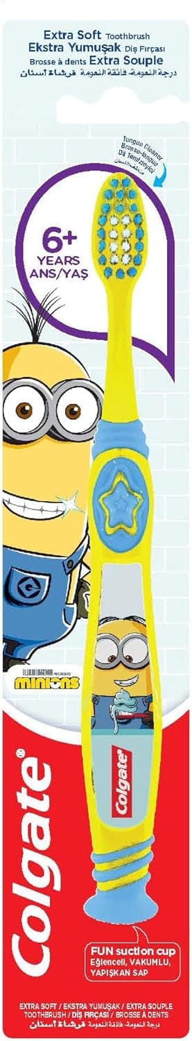 COLGATE TOOTHBRUSH KIDS MINIONS 6+ 1PK - 1