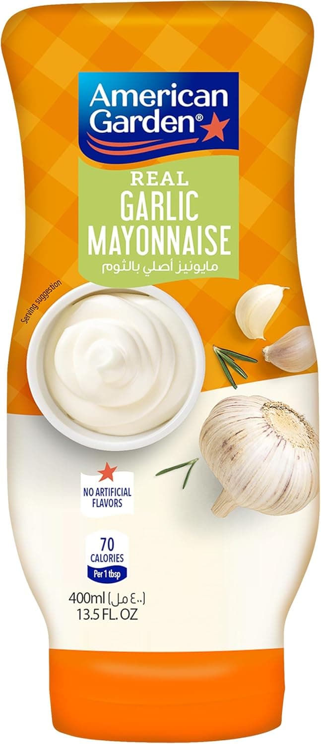 AG GARLIC MAYONNAISE SQUEEZE 12X14 OZ - 1