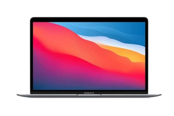 Apple MacBook Air, 13 inch, M1 Chip With 8-Core CPU & 7-Core GPU, 256GB, 8GB, Space Grey, MGN63 (English Keyboard, Apple Warranty) - 1