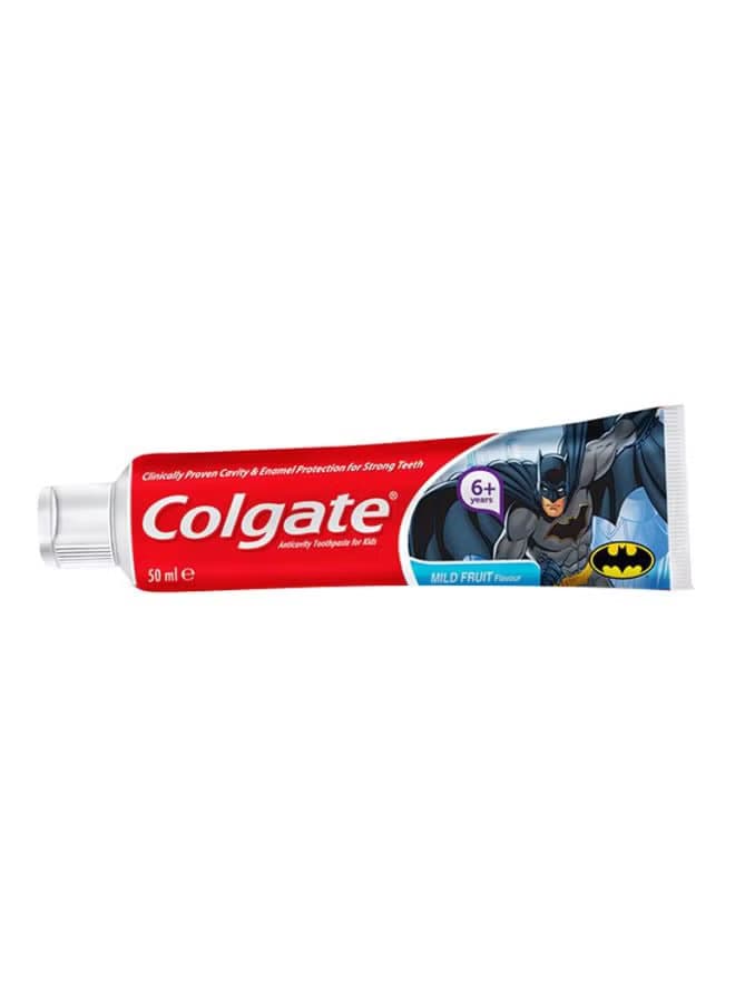 COLGATE TOOTHPASTE SMILES KIDS BATMAN 6+ 50ML  (Head) - 1