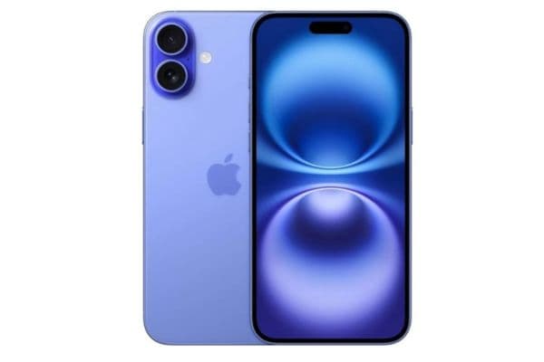 Apple iPhone 16 (UAE), 256GB, 8GB, 6.1 Inch, Ultramarine (One Esim & One Physical Sim, Apple Warranty) - 1