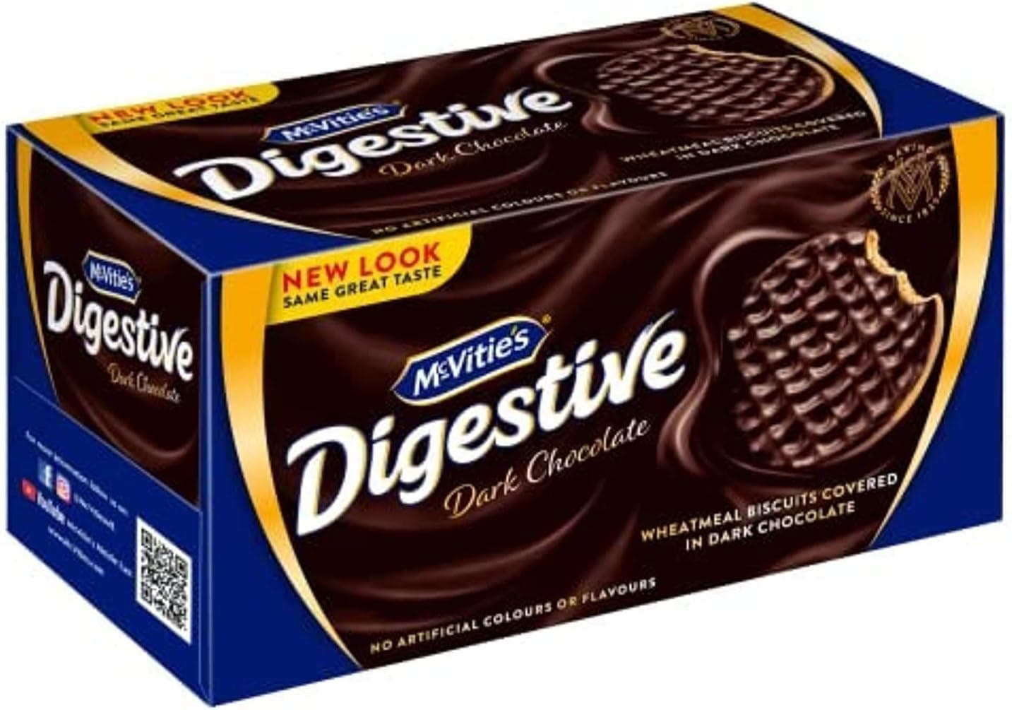 MCVITIES CHOC DIGESTIVE DARK 24X200GMS - 1