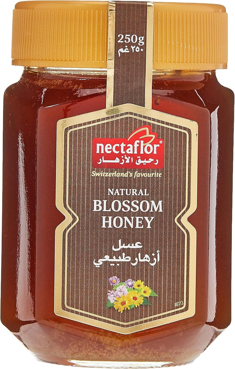 NECTAFLOR HONEY BLSOM 12X250G JAR - 1