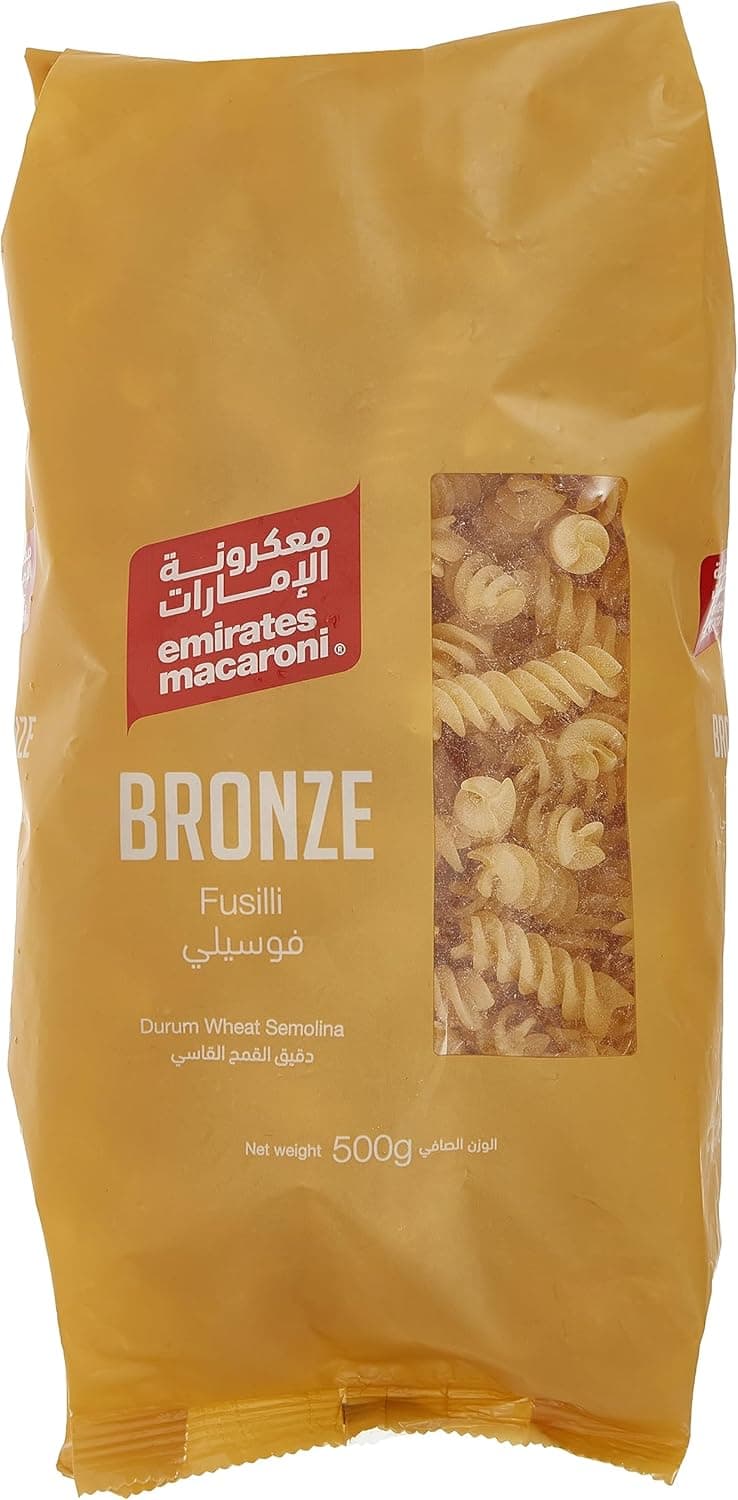 Emirates Macaroni Bronze Fusilli 20x500G - 1