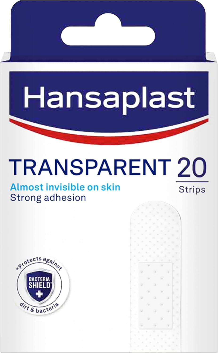HANSAPLAST TRANSPARENT STRIPS 12X10X20S - 1