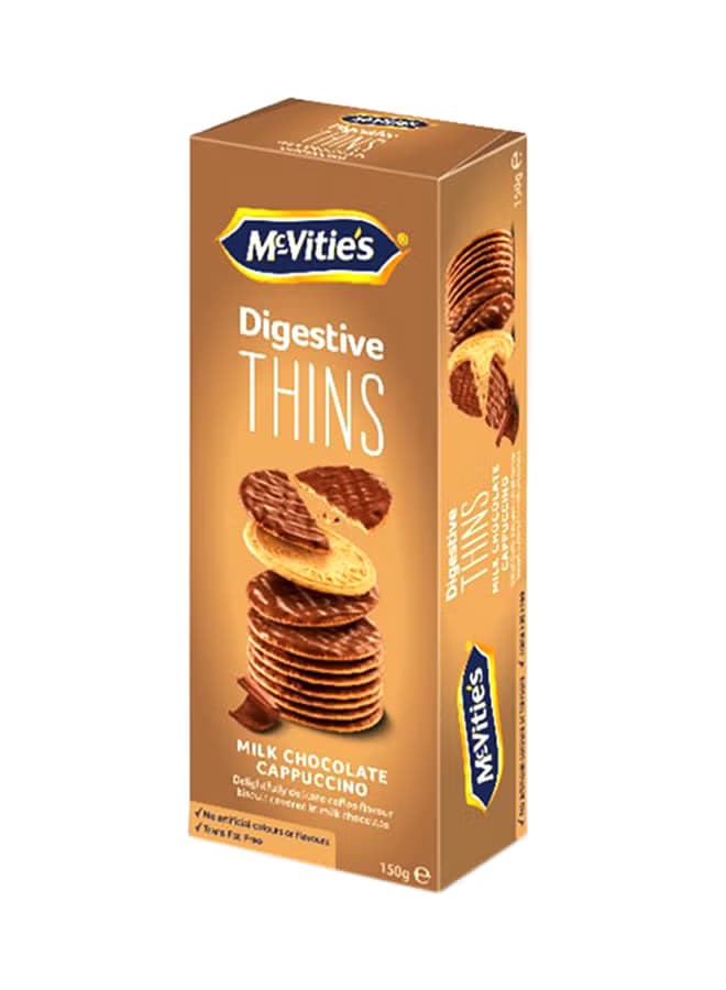 MCVITIES THINS CAPPUCCINO 6X12X150 GMS - 1