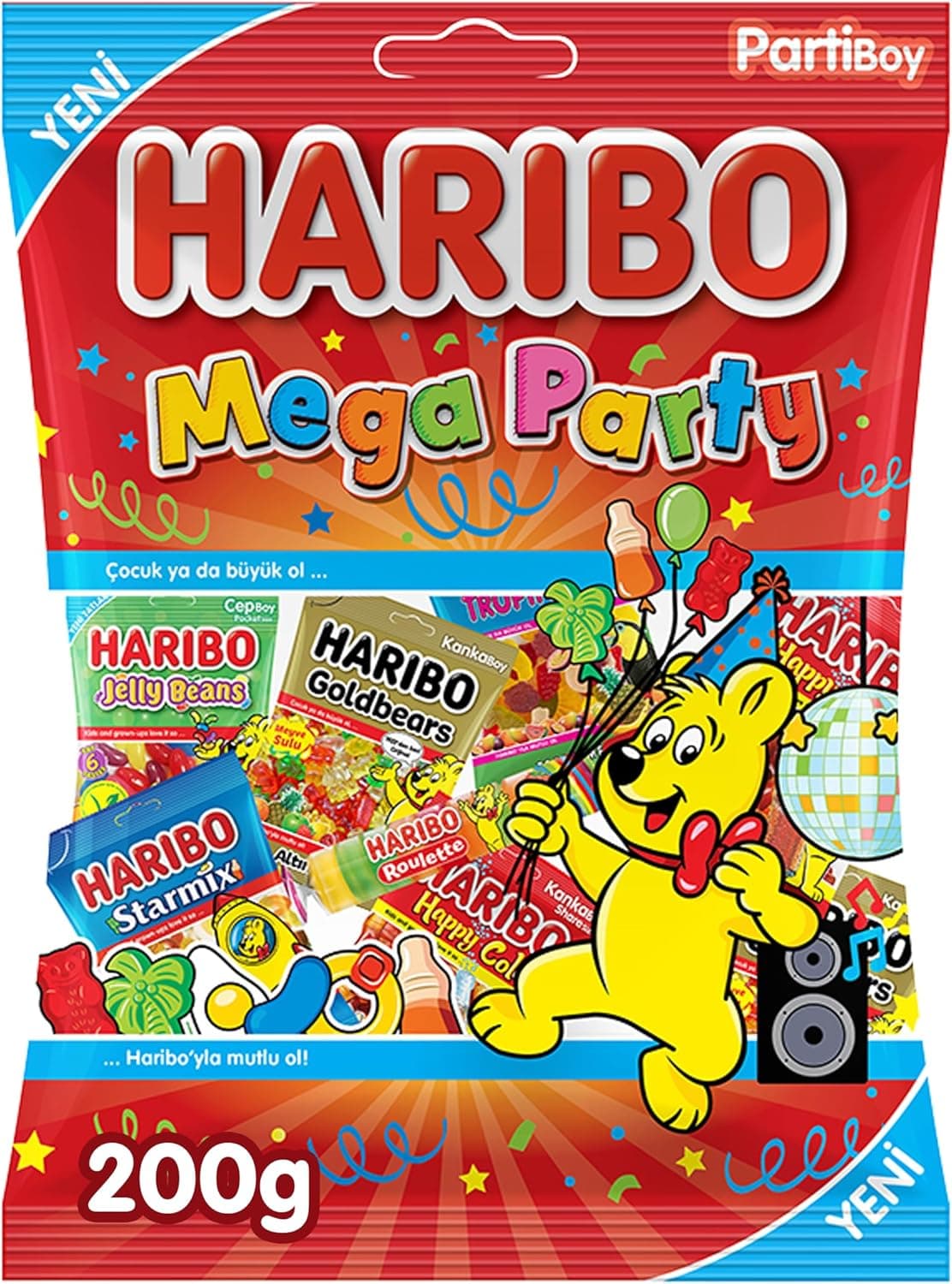 HARIBO MEGA PARTY 24 X 200G - 1