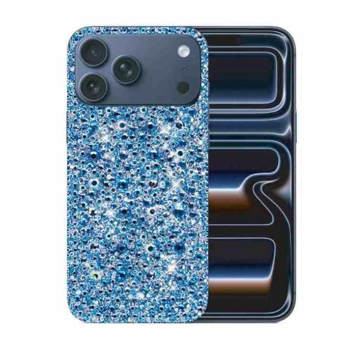 Customized Apple iPhone 17 Pro Max  (UAE Dual eSIM), 6.9 Inch, 256GB, 12GB, Crystal Blue - 1