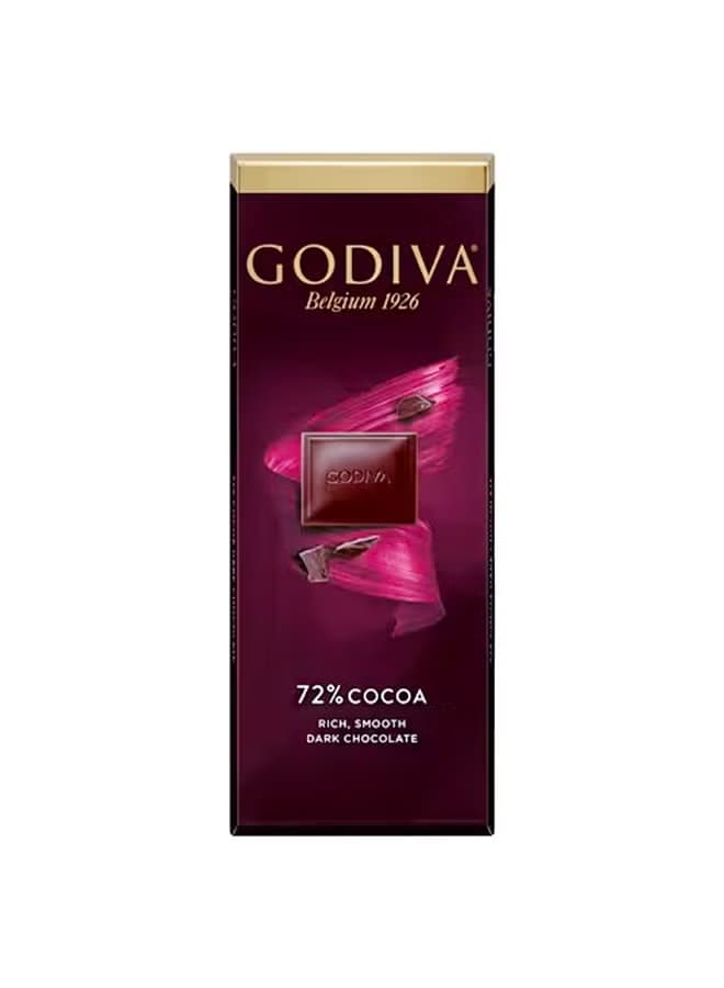 GODIVA 72% DARK CHOCLATE TABLET 3X6X90GM - 1