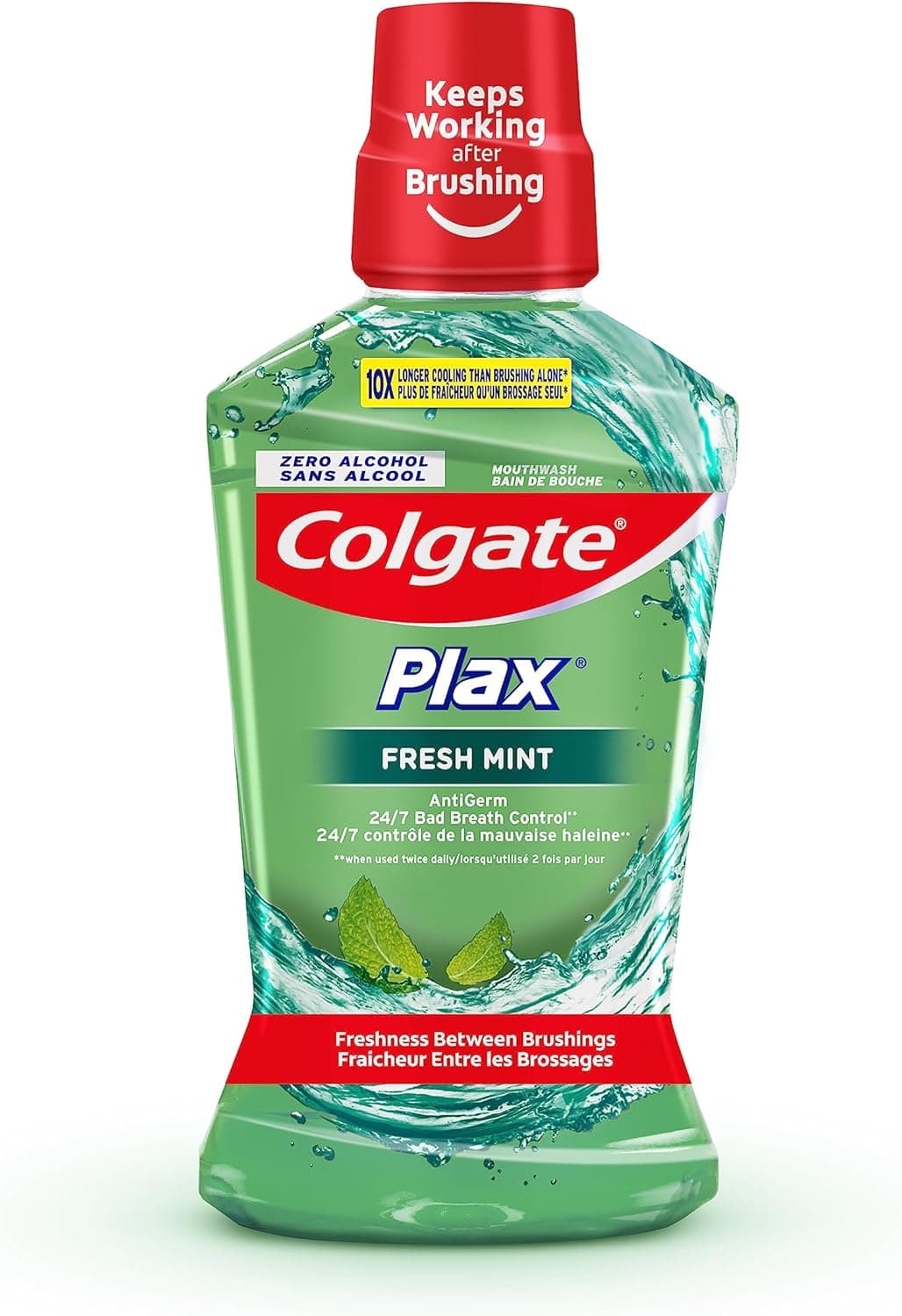 COLGATE MOUTHWASH FRESHMINT GREEN 500ML - 1