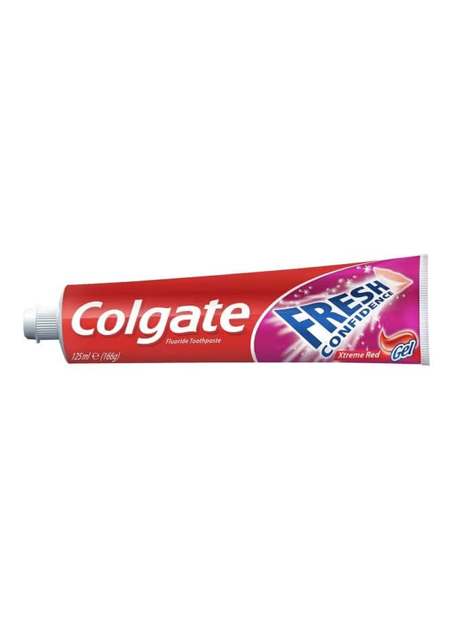 COLGATE TOOTHPASTE FRESH CONFIDENCE RED 125 ML - 1