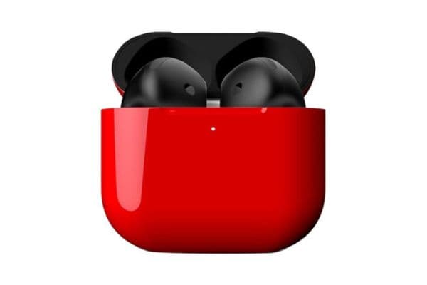 Merlin Craft Customized Apple Airpods 4 ANC Dual Red - 1