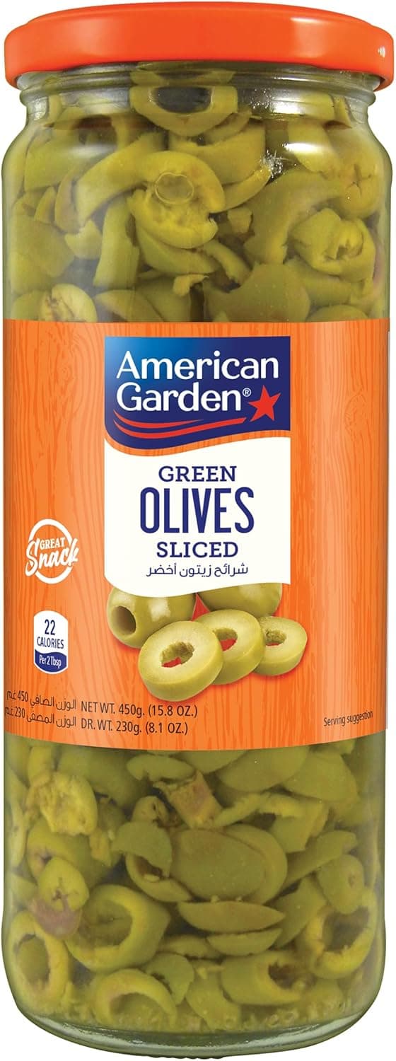 AG OLIVES GREEN SLICED 12X450GM - 1