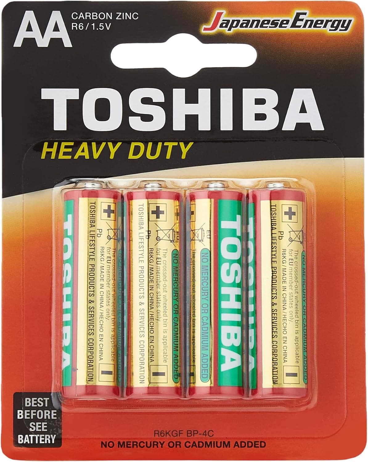 TOSHIBA HEAVYDUTY R 06 AA 4 - 1