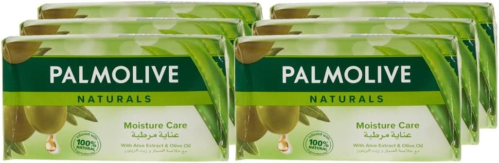 PALMOLIVE NATURALS SOAP ALOE& OLIVE170G 5+1FREE - 1