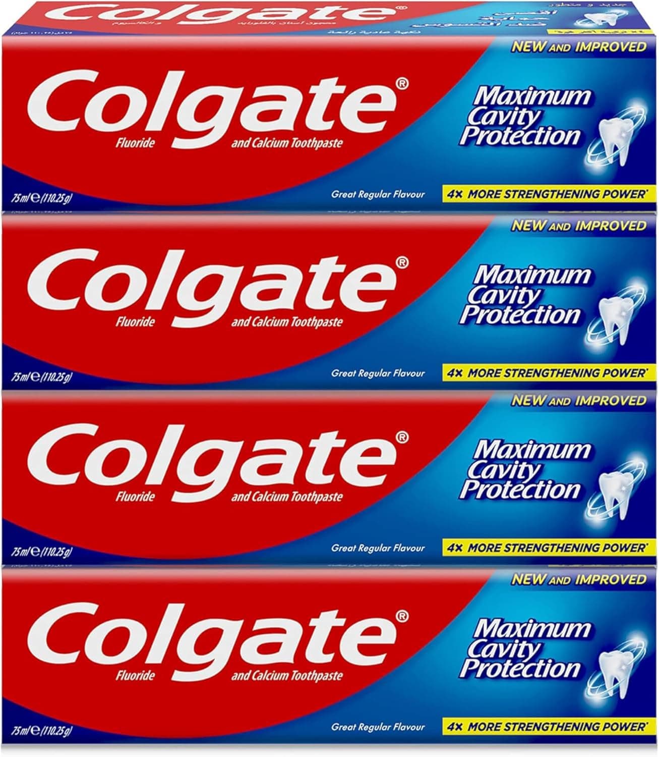COLGATE TP GRF 18X75ML 4PK @35% OFF - 1