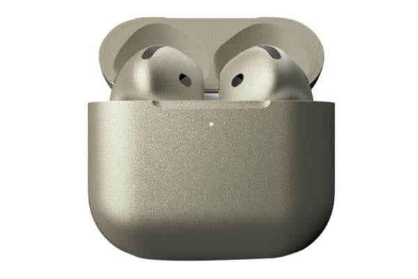 Merlin Craft Customized Apple Airpods 4 ANC Natural Titanium - 1