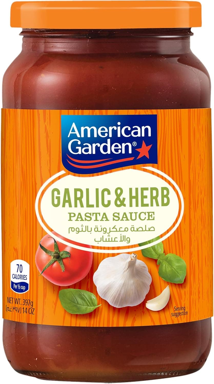 AG PASTA SAUCE GARLIC & HERB 12X14OZ - 1