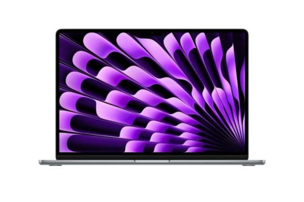 Apple MacBook Air M3 Chip, 8-Core CPU, 10-Core GPU, 8GB, 256GB SSD, 15 Inch, Space Gray, MRYM3 (English Keyboard, Apple Warranty) - 1