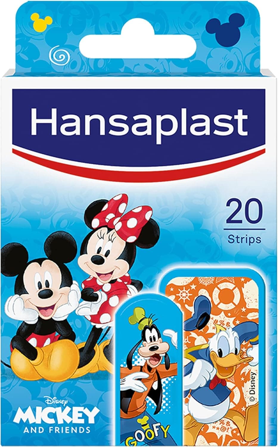 HANSAPLST DISNEY MICKY&FREN STRIP 10X20S - 1