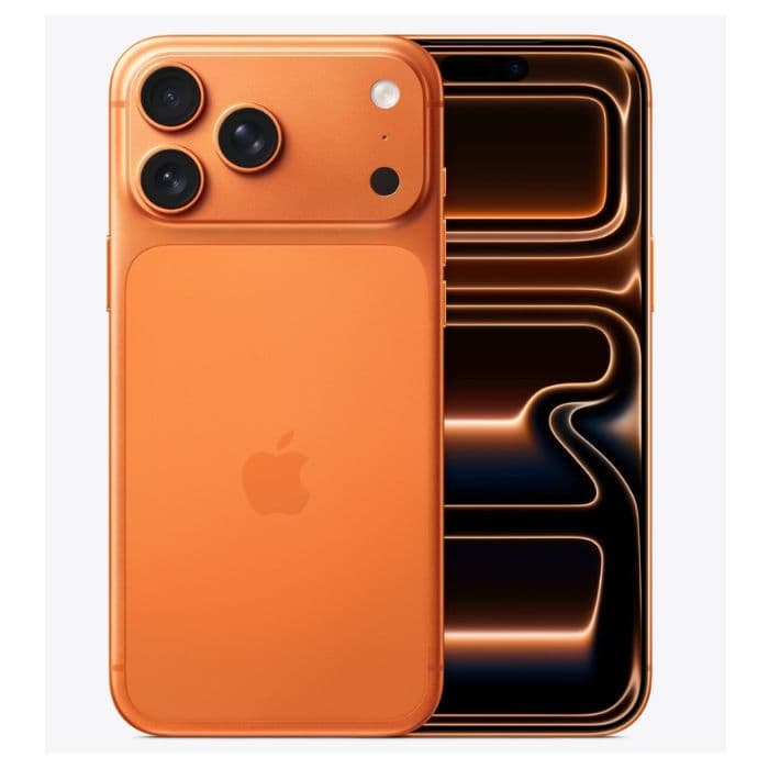 Apple iPhone 17 Pro Max, 6.9 Inch (HK Version Non-Active), 2TB, 12GB, Cosmic Orange (One Esim & One Physical Sim, Apple Warranty) - 1