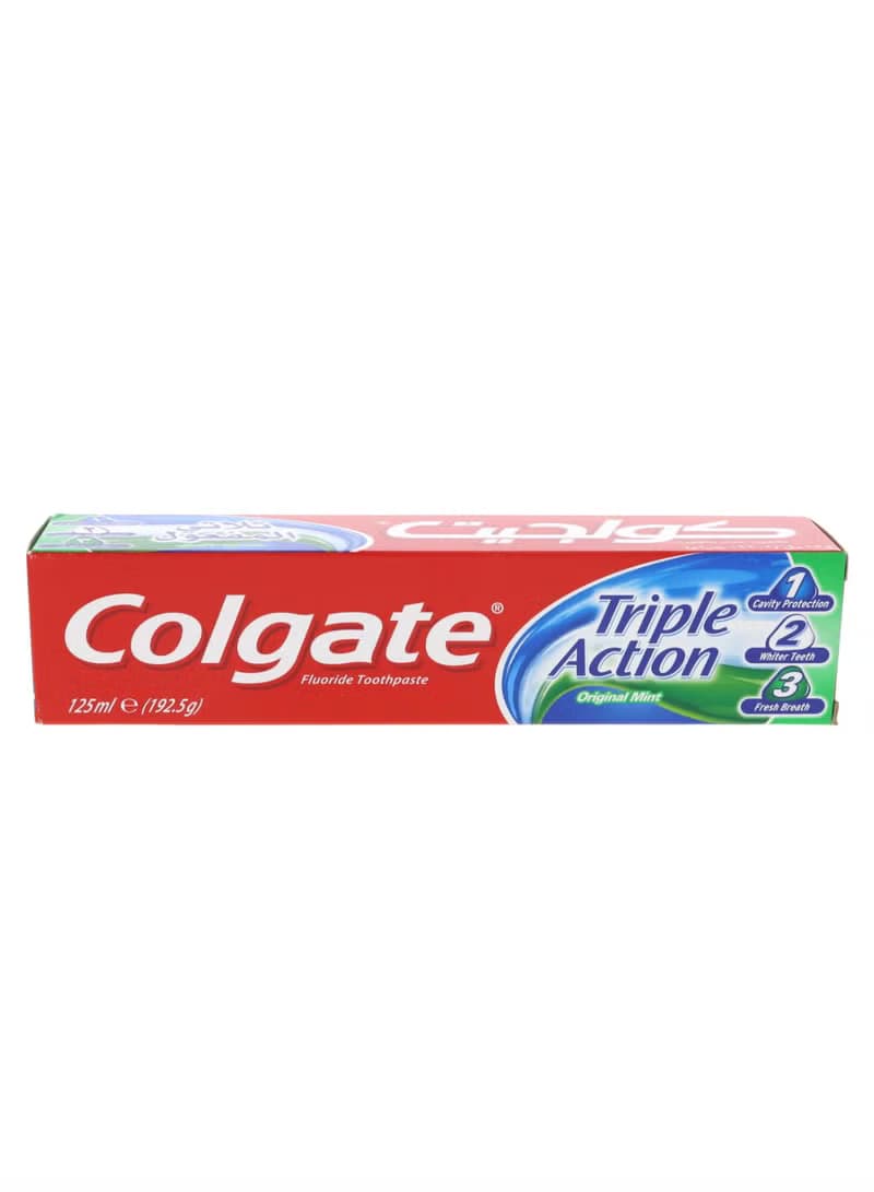 COLGATE TOOTHPASTE TRIPLE ACTION ORIGINAL 125ML - 1