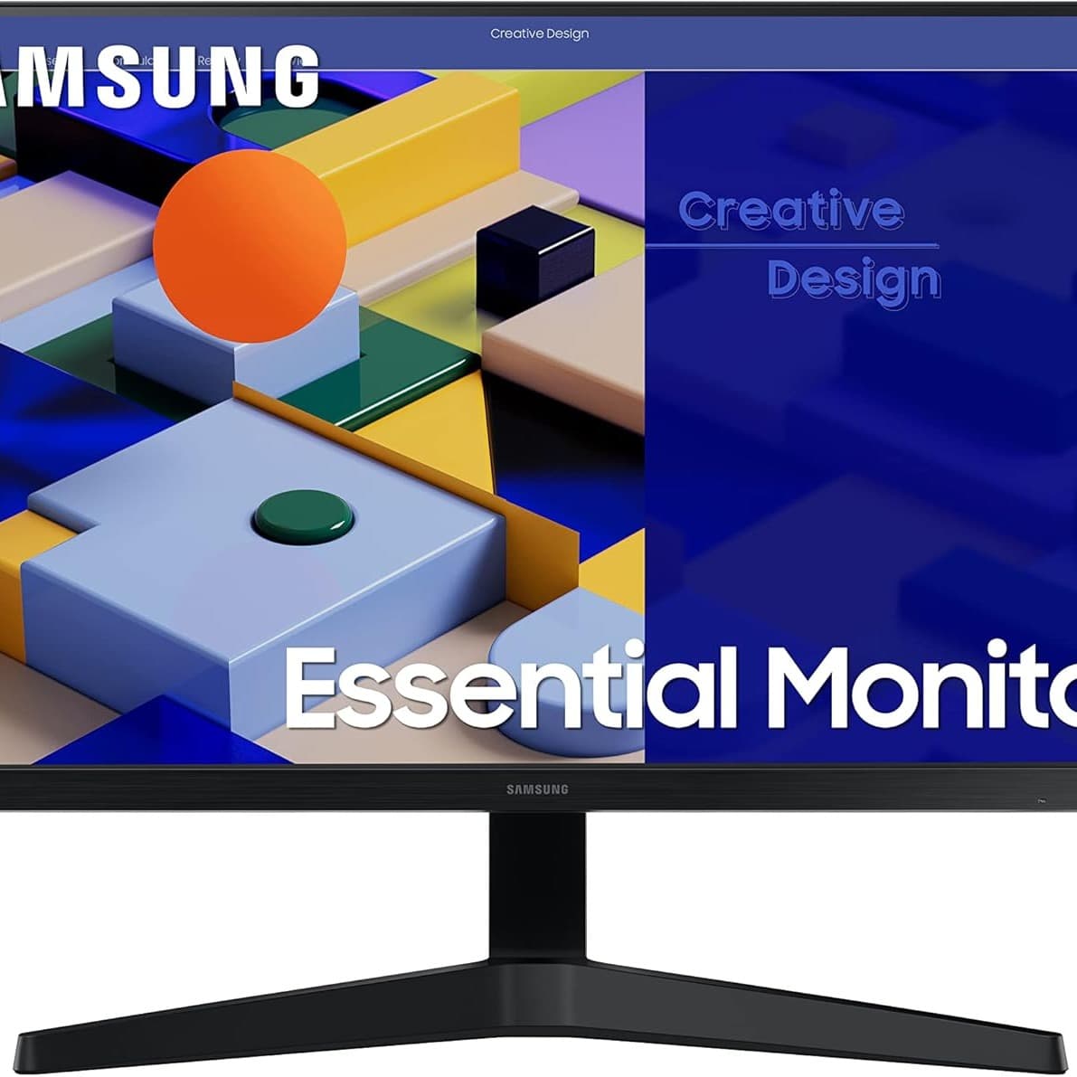 Samsung 27-Inch IPS Full HD 1080p 75Hz Borderless Monitor With HDMI, VGA - LS27C310 - 1
