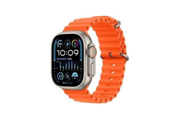 Apple Watch Ultra 2, (2024) GPS + Cellular 49mm, Orange Ocean Band - 1