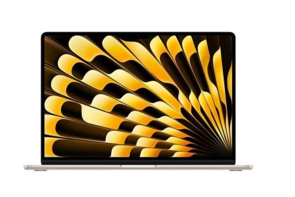 Apple MacBook Air M4, 15-inch (2025), 16GB RAM, 256GB SSD, 10-core GPU, 10-CORE CPU, macOS Sequoia, Starlight, MW1J3 (English Keyboard, Apple Warranty) - 1