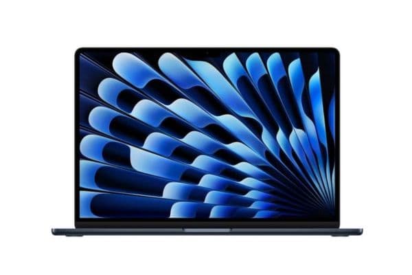 Apple MacBook Air M4, 15-inch (2025), 16GB RAM, 256GB SSD, 10-core GPU, 10-CORE CPU, macOS Sequoia, Midnight, MW1L3 (English Keyboard, Apple Warranty) - 1