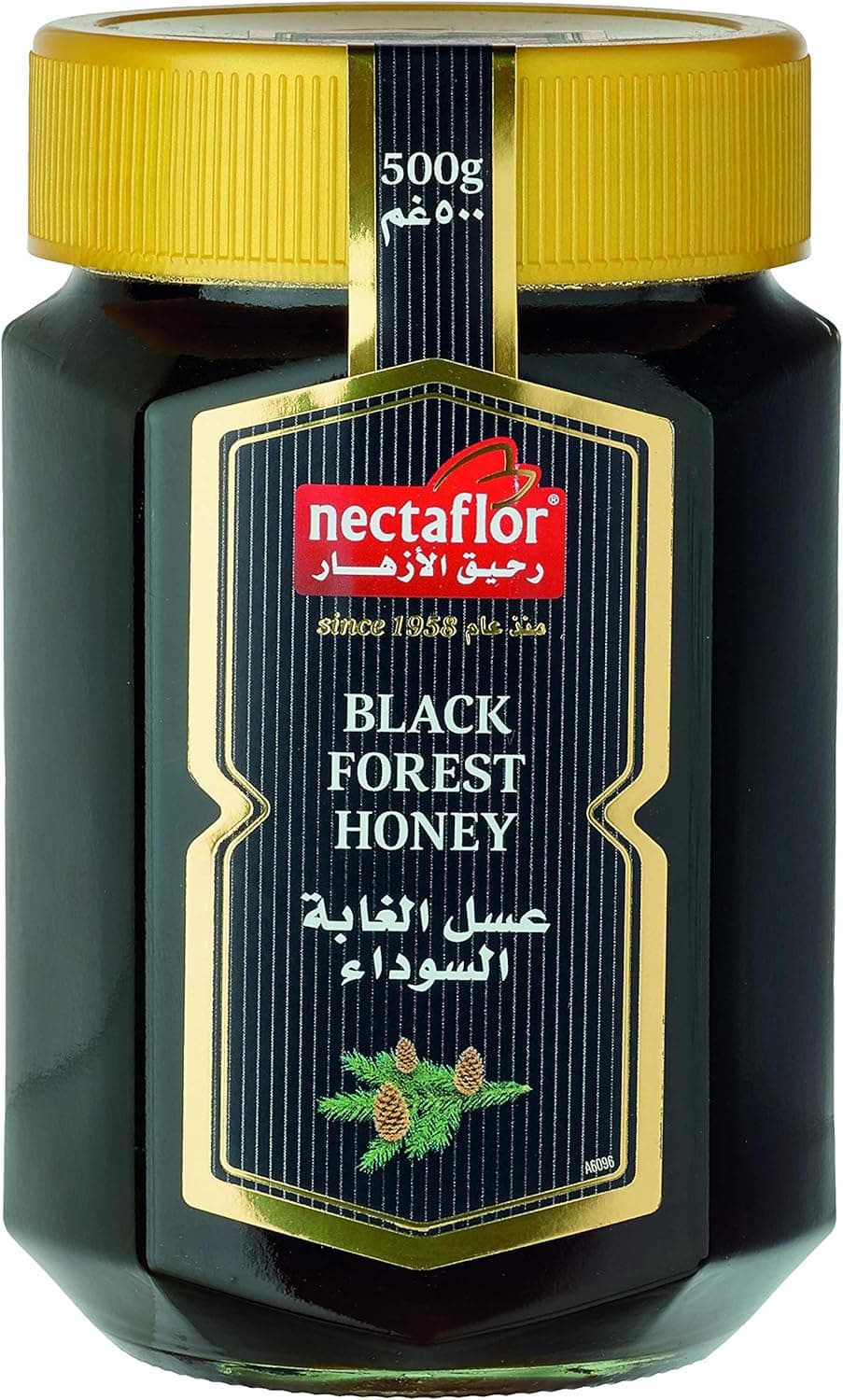 NECTAFLOR HONEY BLCK FOREST 12X500G JAR - 1