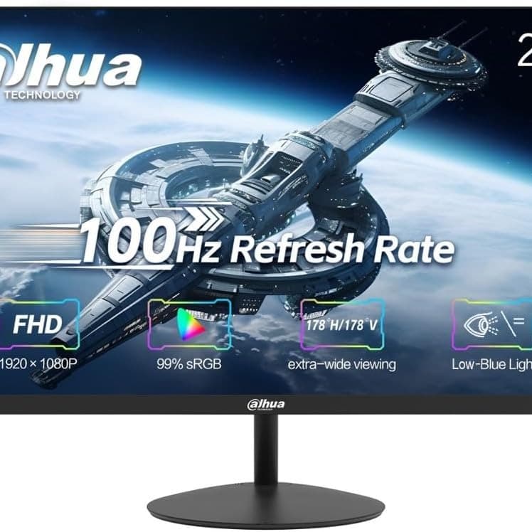 Dahua 22-Inch VA Full HD 1080p 100Hz Borderless Monitor With HDMI, VGA (LM22-A200Y) - 1